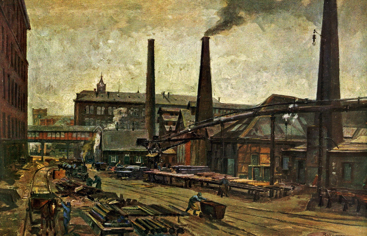 The Industrial Art Of Krupp Stahlwerks 1912