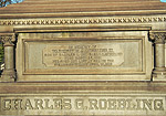 Memorial for Titanic victim Washington Augustus Roebling